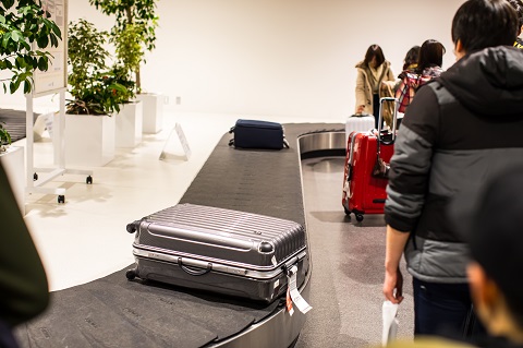 空港 荷物受取りa
